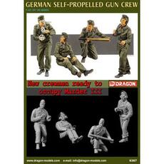 1:35 German Self-Propelled Gun Crew