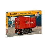 1:24 20\' Container Trailer
