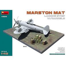 1:48 Marston Mat Landeplatz m. Ölfässern