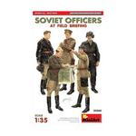 SOVIET OFFICERS AT FIELD BRIEFING. SPECIAL EDITION in 1:35
