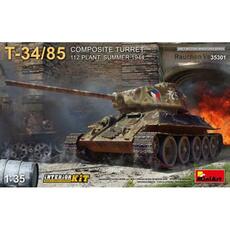 1:35 T-34/85 Comp.Turm 112 Som.1944 Int.