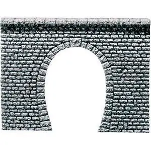 Dekorplatte Tunnelportal Profi, Naturstein-Quader
