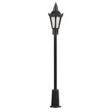 LED-Parklaternen, Sechskantlaterne mit Krone, 3 Stück