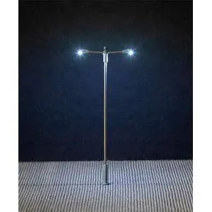 LED-Straßenbeleuchtung, Ansatzleuchte, Doppelausleger