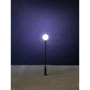 LED-Parklaternen, Kugel-Aufsatzleuchte, 3 Stück