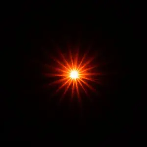 5 selbstblinkende LED, gelb