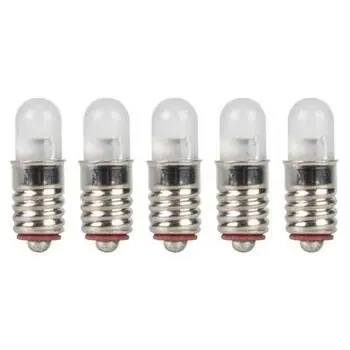 5 LEDs für Beleuchtungssockel, warmweiß