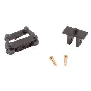Vorderachse, montiert für PKW schmal, ohne Räder (9 mm)