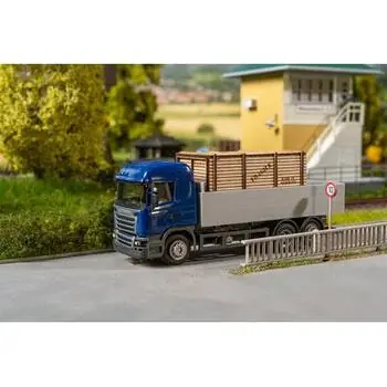 Car System Digital LKW Scania R 13 HL Pritsche mit Holzkiste (HERPA)
