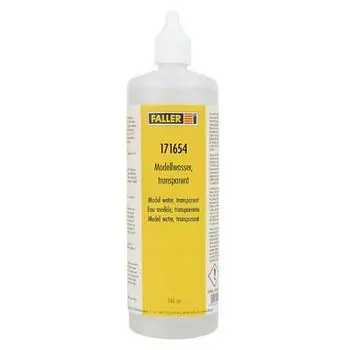Modellwasser, transparent
