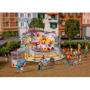 Fahrgeschäft Crazy Clown Spur H0