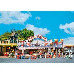 Kirmesbude Meer-Fisch Spur H0