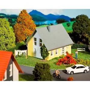 Einfamilienhaus, gelb