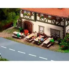4 Picknickbänke