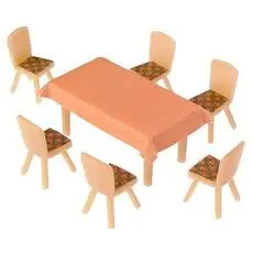 4 Tische und 24 Stühle