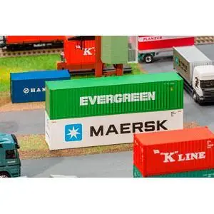40\' Hi-Cube Container EVERGREEN