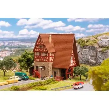 Aumühle mit Mühlrad