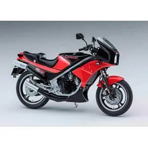 1/12 Kawasaki KR250, schwarz/rot