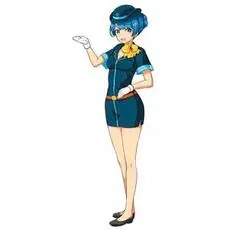 1/12 Egg Girls No. 12 Sara Mayuki mit Airliner