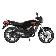 1/12 Yamaha RZ250, 1980, Schwarz