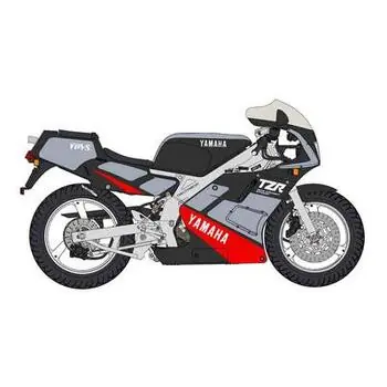 1/12 Yamaha Tzr250, 1989, V-Max Blue/Star Silver