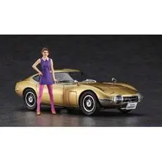 1/24 Toyota 2000 GT Gold mit Figur