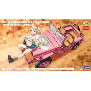 1/24 Wild Egg 1/4 ton 4x4 Utility Truck Amy McDonnell