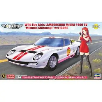 1/24 Wild Egg Girls Lamborghini Miuira P400 SV mikumo Shiranagai