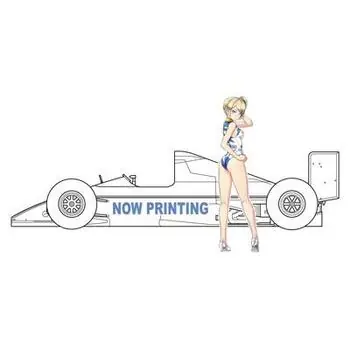 1/24 Zakspeed ZK891 Amy Mcdonnell mit Figur