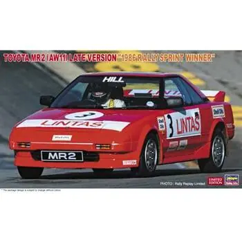 1/24 Toyota MR2, späte Version, 1986 Rally SprintWinner