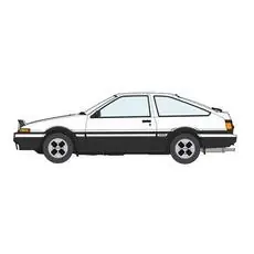 1/24 Toyota Sprinter Trueno AE86 GT Apex, 1983