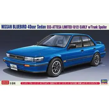 1/24 Nissan Bluebird 4-Türer Sedan SSS-Attesta Limited mit Spoiler