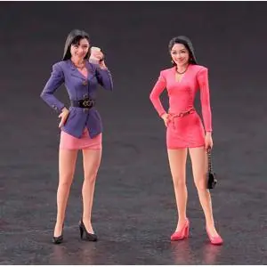 1/24 80\'s Bubbly Girls 2 Figuren