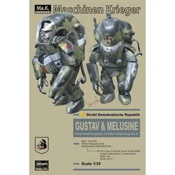 1/35 PKA Ausf. G Gustav & M Melusine, 2 Bausätze