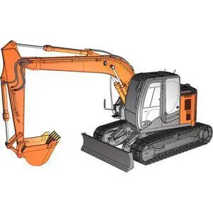 1/35 Hitachi Bagger ZAXIS 135US