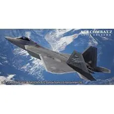 1/48 Ace Combat 7 Skies Unknown, F-22 Raptor Strider 1