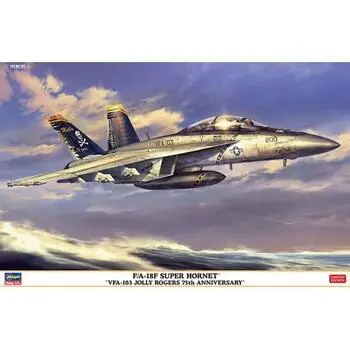 1/48 F/A-18F Super Hornet Vfa-103 Jolly Rogers 75T