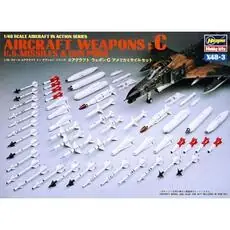 1/48 Flugzeugwaffen Set C