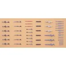 1/72 Flugzeug Waffenset V