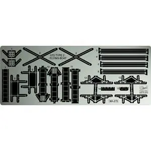 1/72 Kawanishi H8K2 Type 2, Photoätzteile