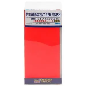 Klebefolie, fluoreszierend, rot, 90 x 200 mm