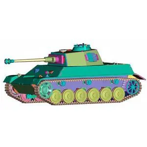 1/35 Pz Kpfw. II/IV auf Einheitsgestell