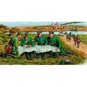 1/35 Letzte Beratung, Figuren