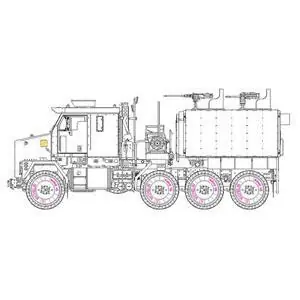 1/35 M1070 Gun Truck