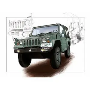 1/35 JGSDF Type 73 Jeep, überarbeitete Version