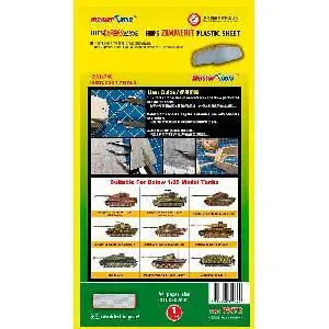 1/35 Zimmerit Panzerung