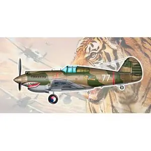 1/48 Curtiss Hawk P40 H-81A-2AVG