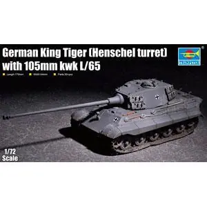 1/72 Königstiger (Henschel-Turm), mit 105 mm kWh L65
