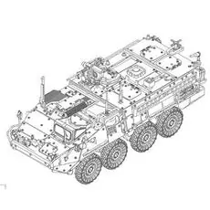 1/72 M1130 Stryker Command Vehicle