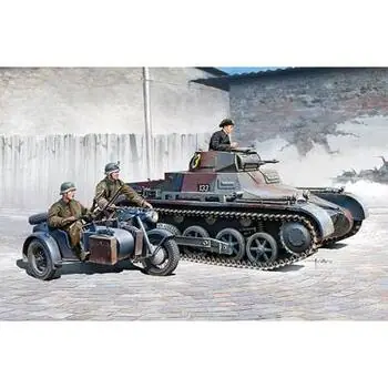 1/35 Panzer I Ausf. B & Motorrad